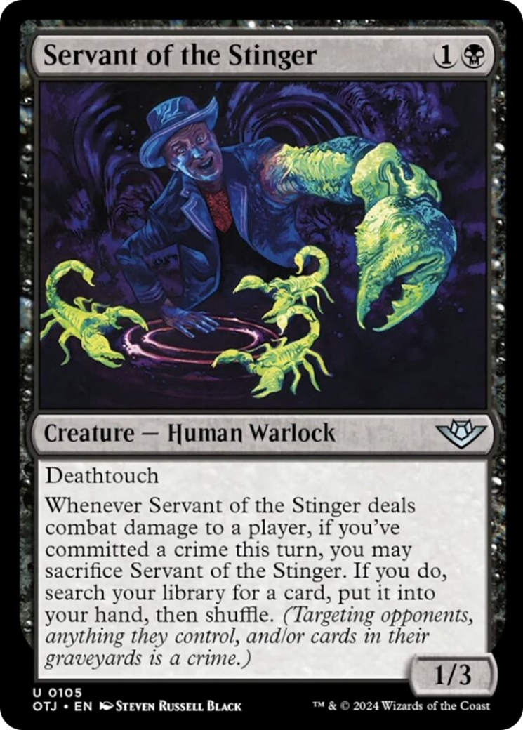 Servant of the Stinger [Outlaws of Thunder Junction] | Black Swamp Games
