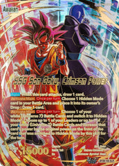 Son Goku // SSG Son Goku, Crimson Power (SLR) (BT28-105) [Prismatic Clash] | Black Swamp Games