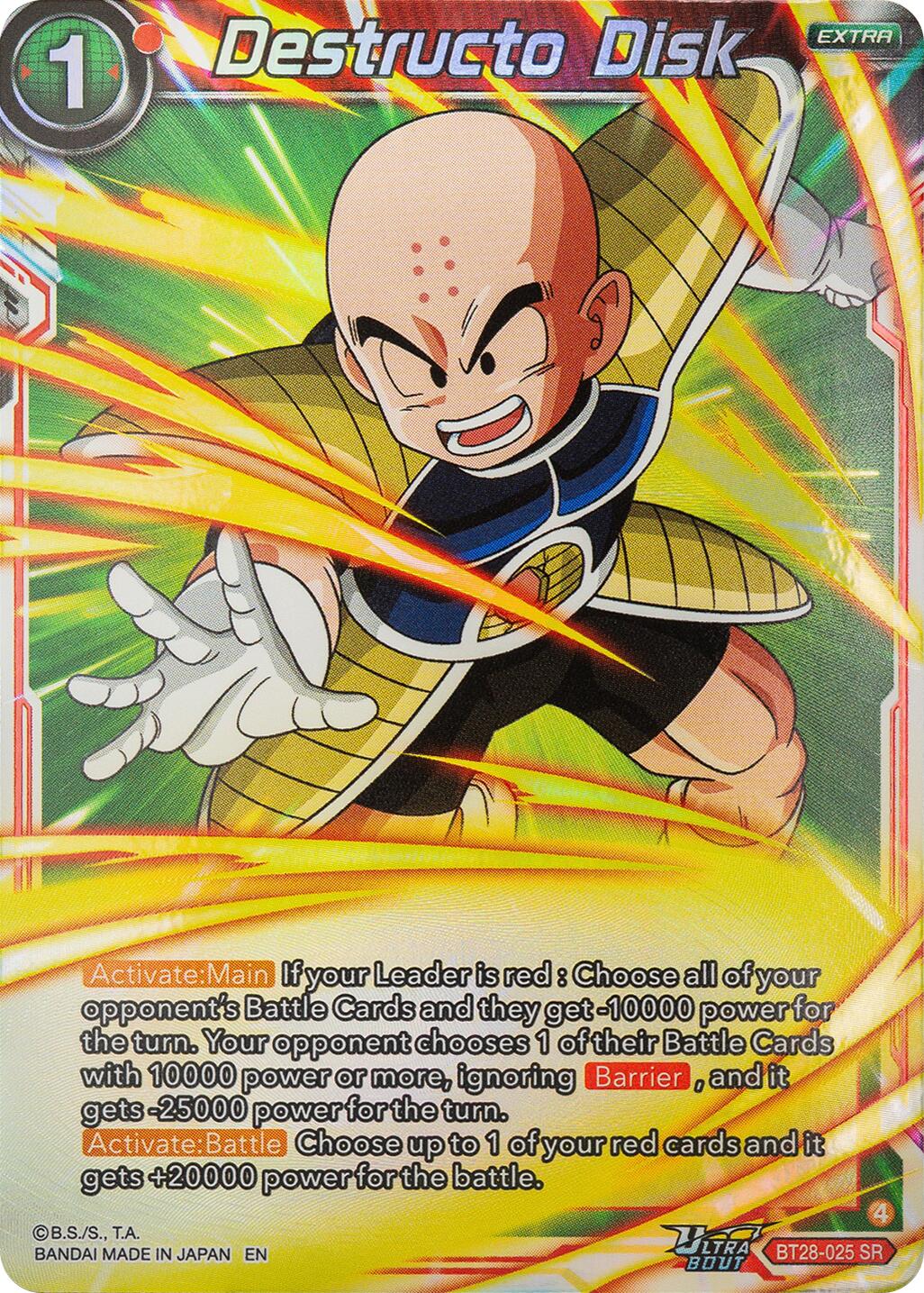 Destructo Disk (BT28-025) [Prismatic Clash] | Black Swamp Games