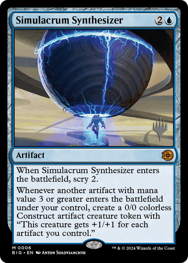 Simulacrum Synthesizer [Edge of Eternities Promo Pack] | Black Swamp Games