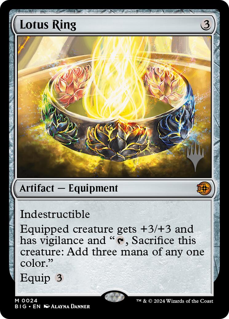 Lotus Ring [Edge of Eternities Promo Pack] | Black Swamp Games