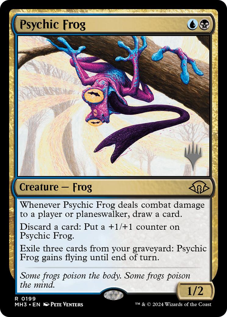 Psychic Frog [Edge of Eternities Promo Pack] | Black Swamp Games