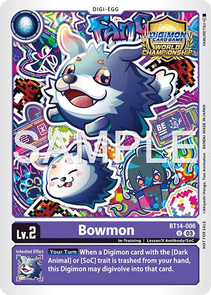 Bowmon [BT14-006] (Regionals 25-26 Season 2 Participant) [Blast Ace] | Black Swamp Games