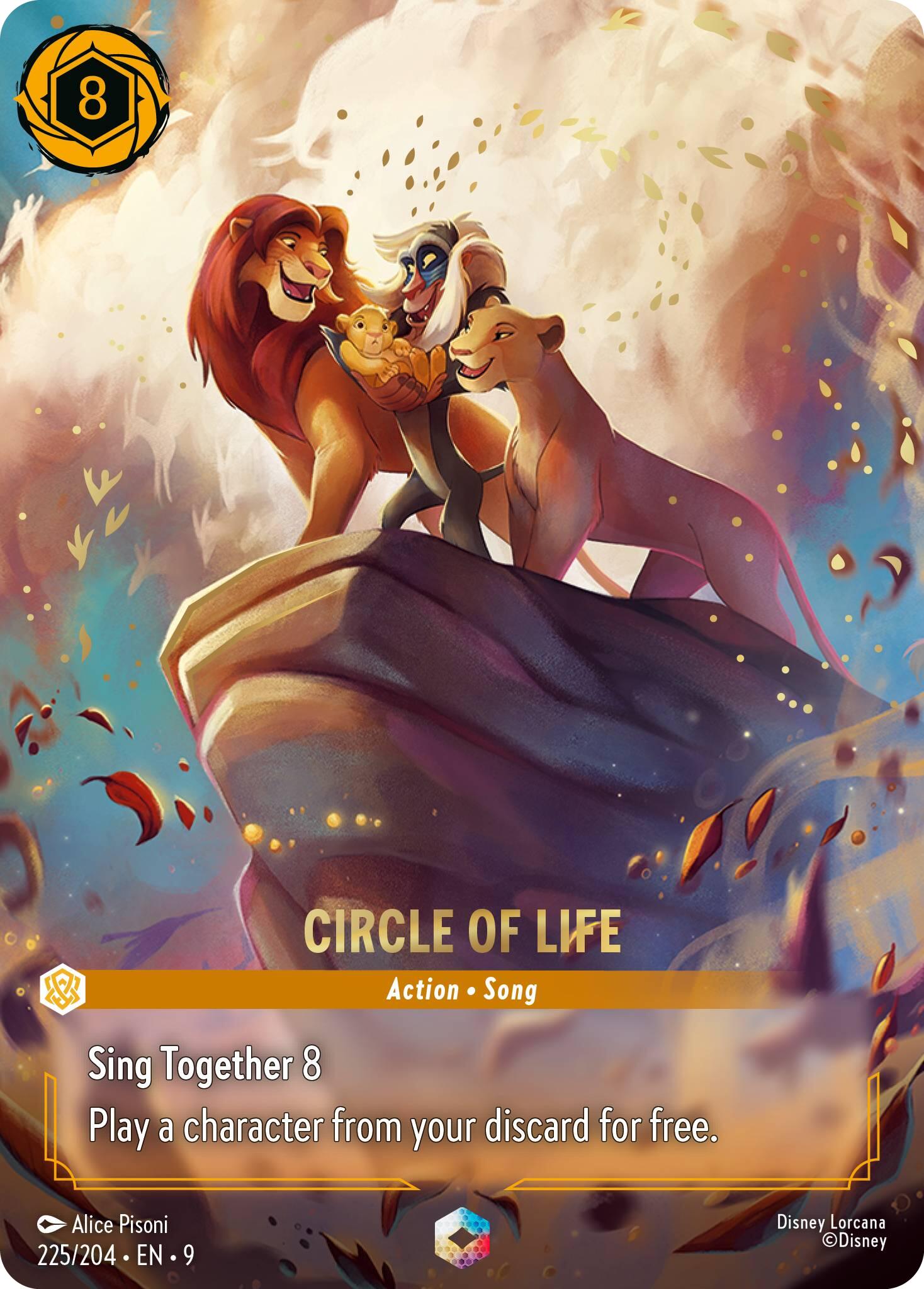 Circle of Life (Enchanted) (225/204) [Fabled] | Black Swamp Games