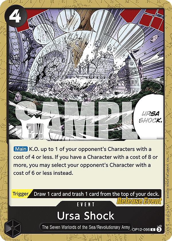 Ursa Shock [Legacy of the Master Release Event Cards] | Black Swamp Games