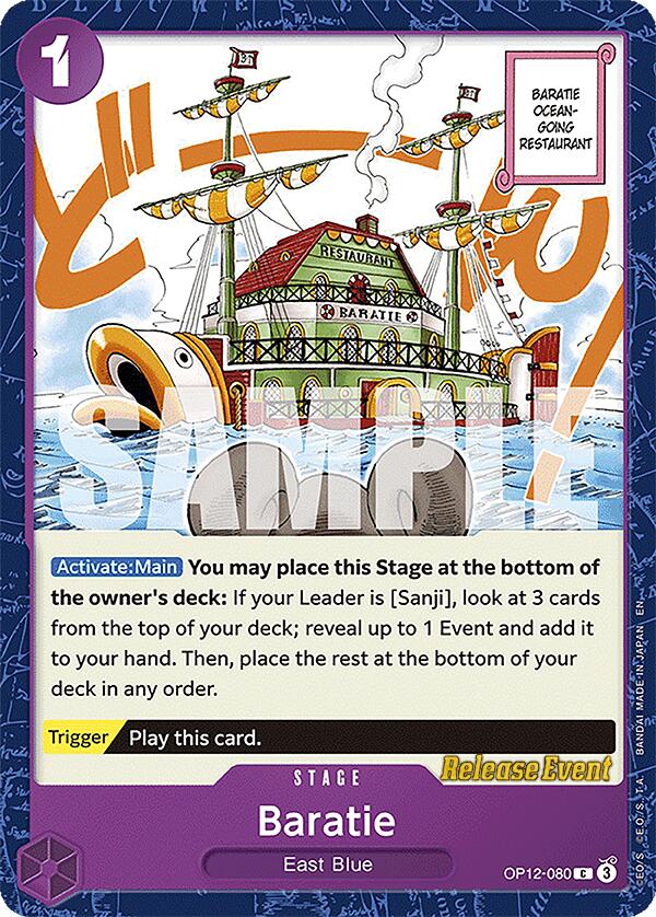Baratie [Legacy of the Master Release Event Cards] | Black Swamp Games
