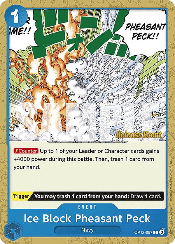 Ice Block Pheasant Peck [Legacy of the Master Release Event Cards] | Black Swamp Games