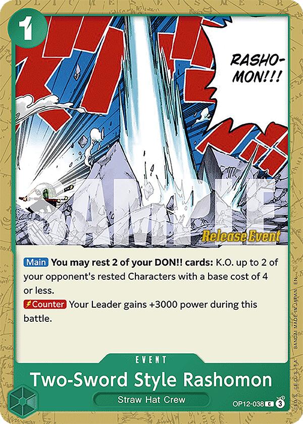 Two-Sword Style Rashomon [Legacy of the Master Release Event Cards] | Black Swamp Games
