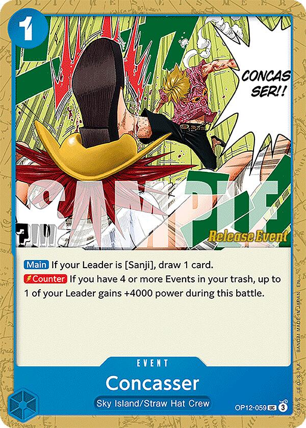 Concasser [Legacy of the Master Release Event Cards] | Black Swamp Games