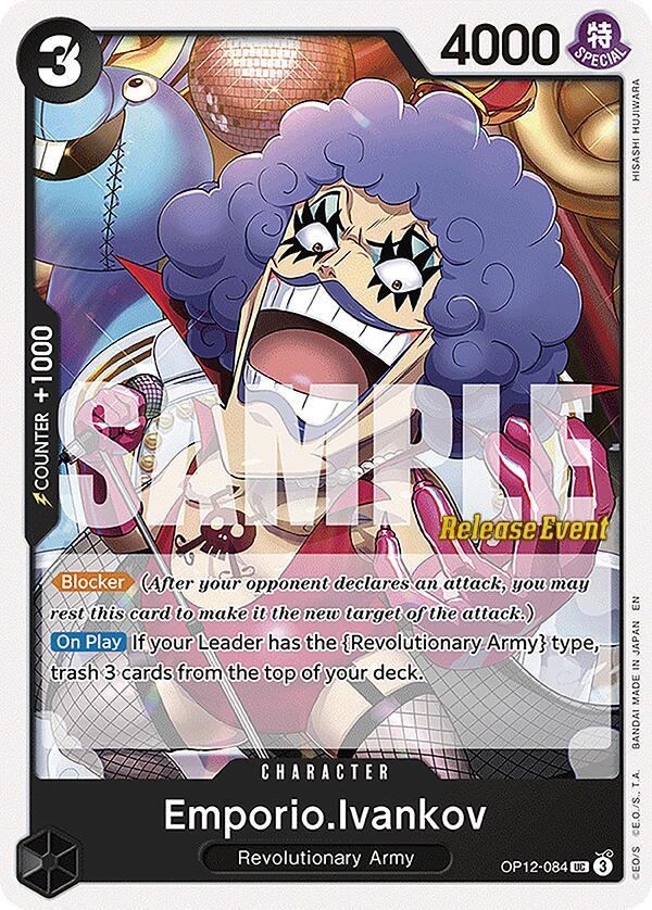 Emporio.Ivankov [Legacy of the Master Release Event Cards] | Black Swamp Games