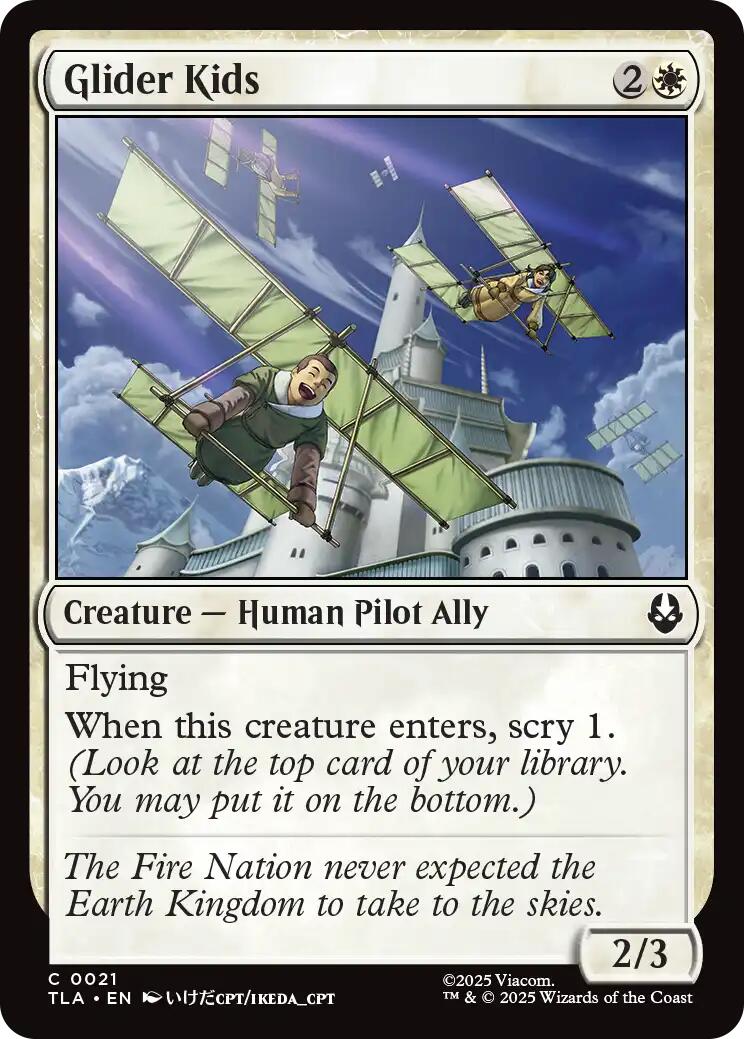 Glider Kids [Avatar: The Last Airbender] | Black Swamp Games