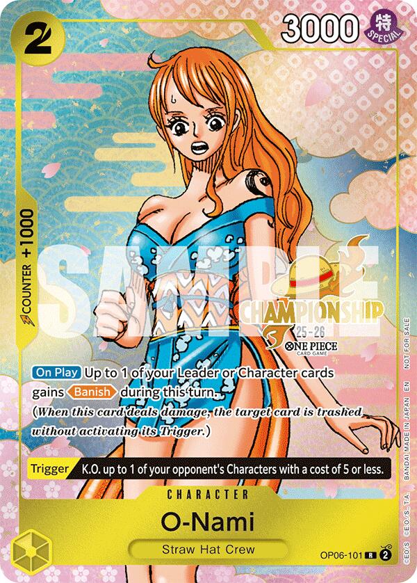 O-Nami (CS 25-26 Event Pack) [One Piece Promotion Cards] | Black Swamp Games