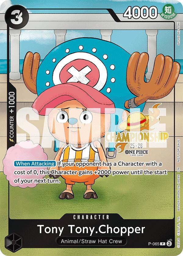 Tony Tony.Chopper (CS 25-26 Event Pack) [One Piece Promotion Cards] | Black Swamp Games