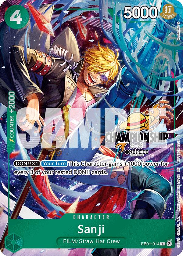 Sanji (CS 25-26 Celebration Pack) [One Piece Promotion Cards] | Black Swamp Games