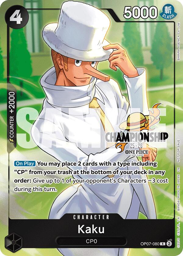 Kaku (CS 25-26 Celebration Pack) [One Piece Promotion Cards] | Black Swamp Games