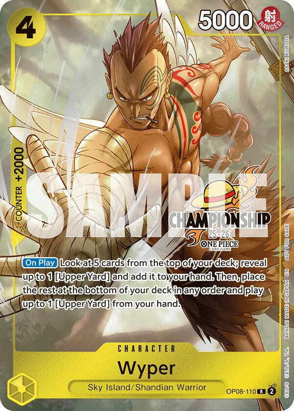 Wyper (CS 25-26 Celebration Pack) [One Piece Promotion Cards] | Black Swamp Games