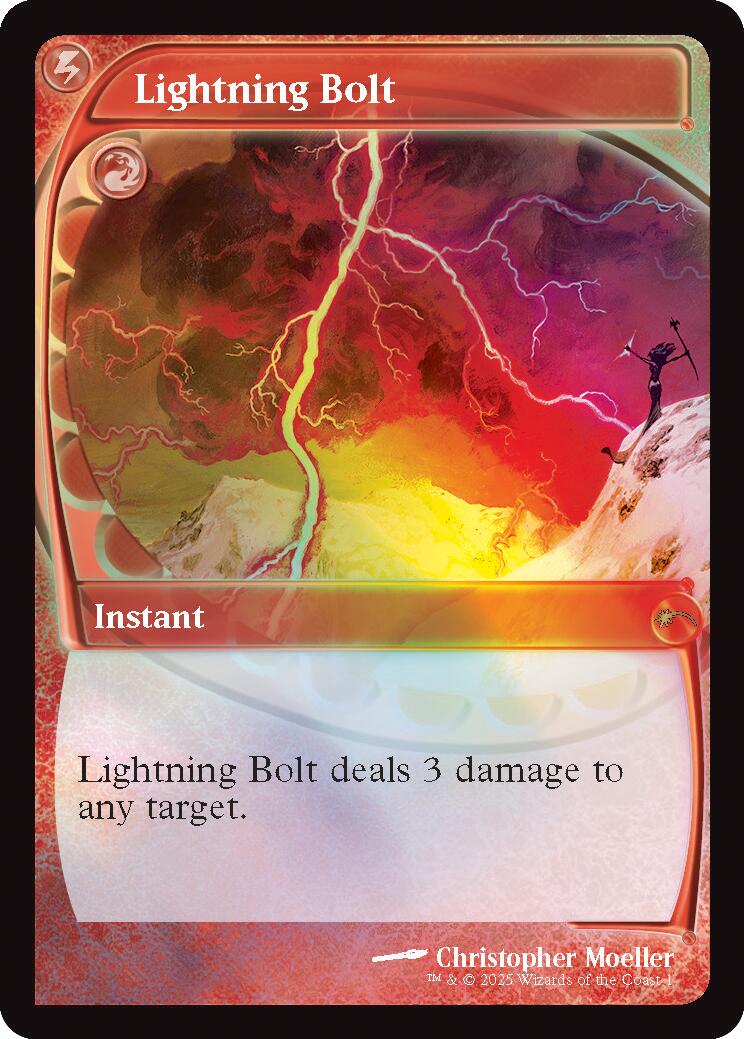 Lightning Bolt (Retro Frame) [Secret Lair Drop Series] | Black Swamp Games