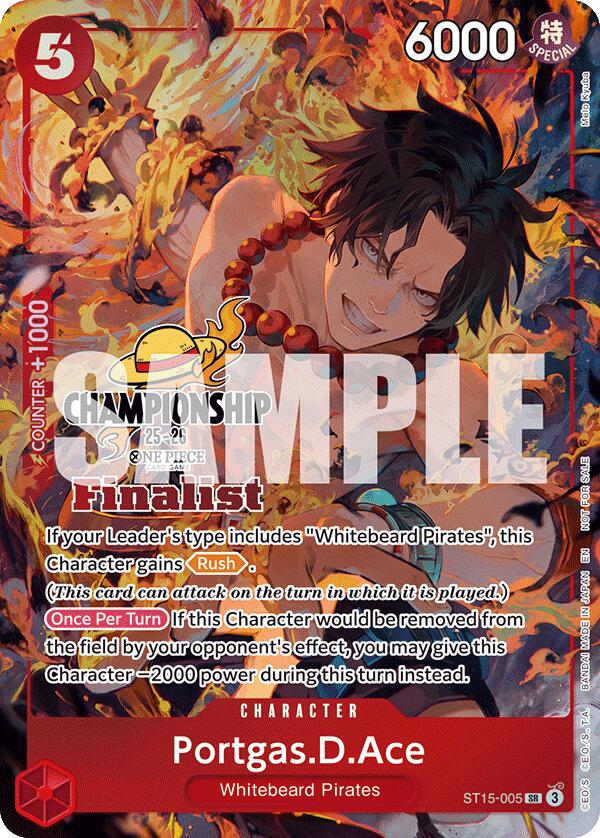 Portgas.D.Ace (CS 25-26 Finalist Card Set 1) [One Piece Promotion Cards] | Black Swamp Games