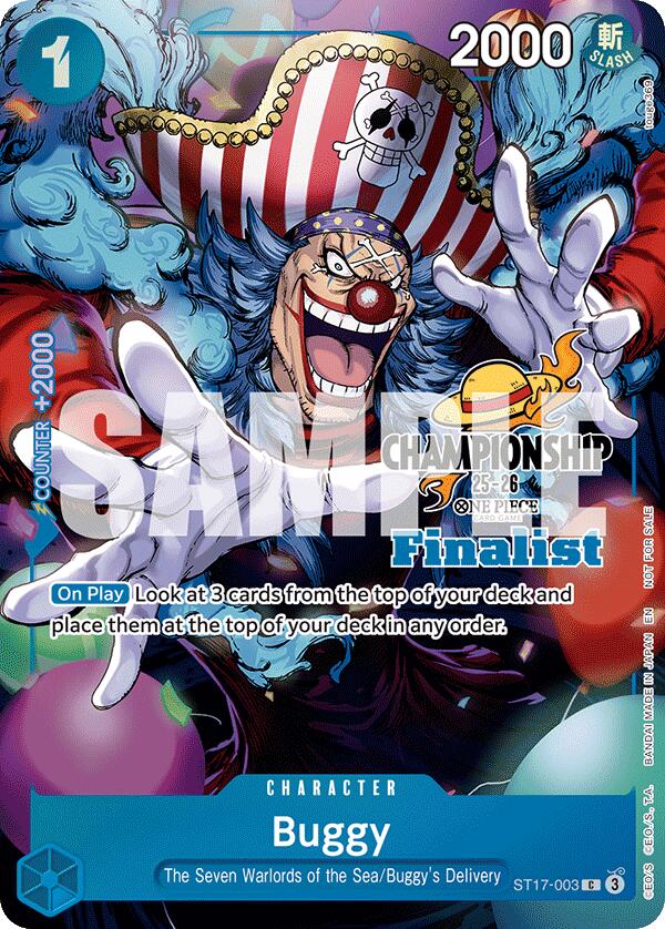 Buggy (CS 25-26 Finalist Card Set 1) [One Piece Promotion Cards] | Black Swamp Games