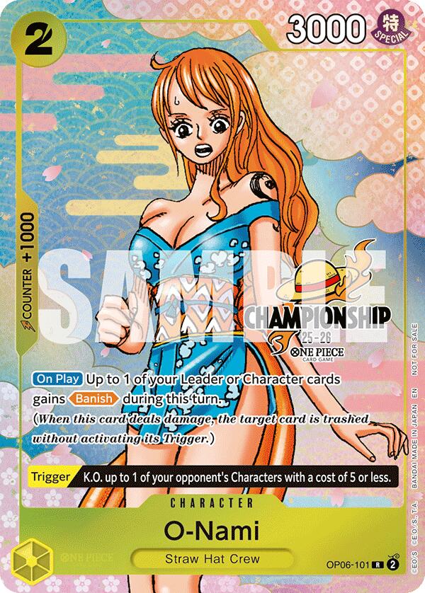 O-Nami (CS 25-26 Event Pack Finalist Ver.) [One Piece Promotion Cards] | Black Swamp Games