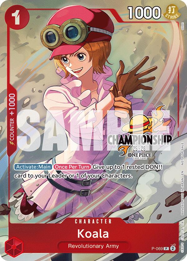 Koala (CS 25-26 Event Pack Finalist Ver.) [One Piece Promotion Cards] | Black Swamp Games