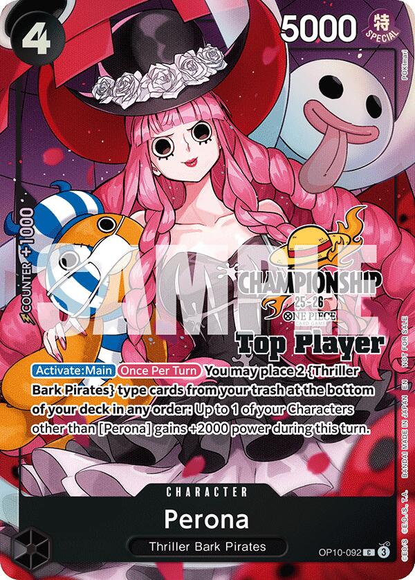 Perona (CS 25-26 Top Player Pack) [One Piece Promotion Cards] | Black Swamp Games
