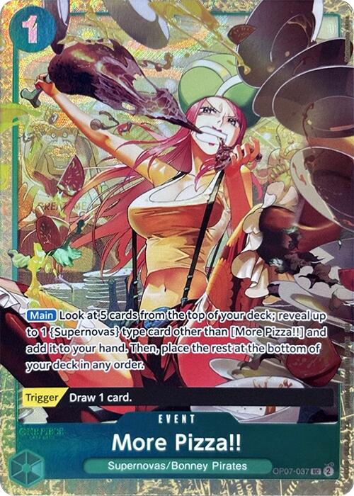 More Pizza!! (Premium Card Collection -Best Selection Vol. 4-) [One Piece Promotion Cards] | Black Swamp Games