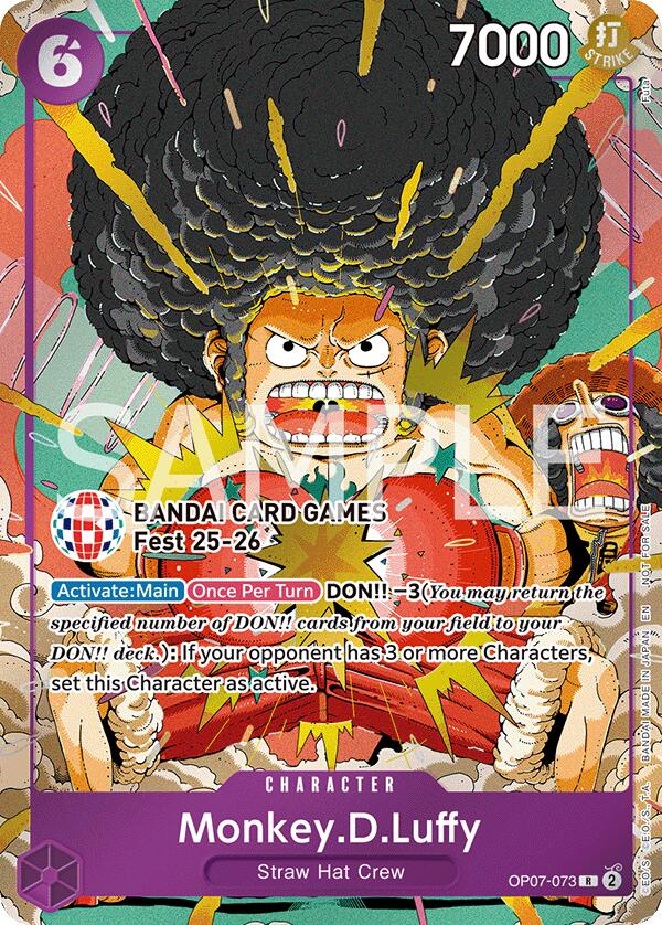 Monkey.D.Luffy (BANDAI Card Games Fest 25-26) [One Piece Promotion Cards] | Black Swamp Games