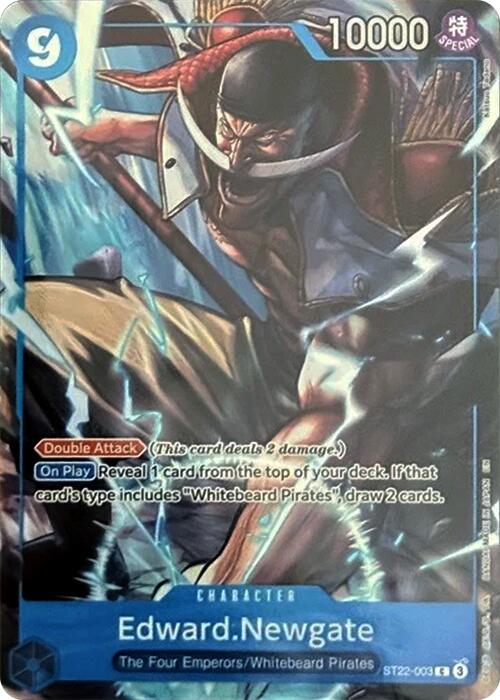 Edward.Newgate (Premium Card Collection -6 assort vol.1-) [One Piece Promotion Cards] | Black Swamp Games