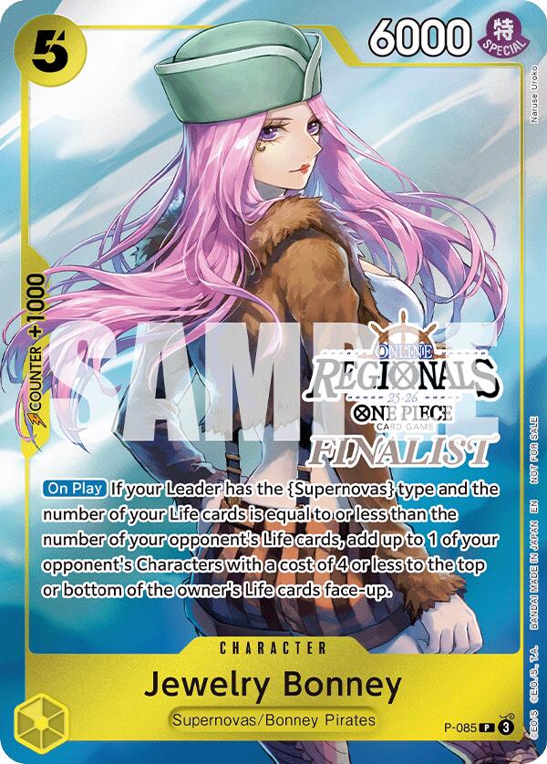 Jewelry Bonney (Online Regional Finalist Card Set 2025 Vol.2) [One Piece Promotion Cards] | Black Swamp Games