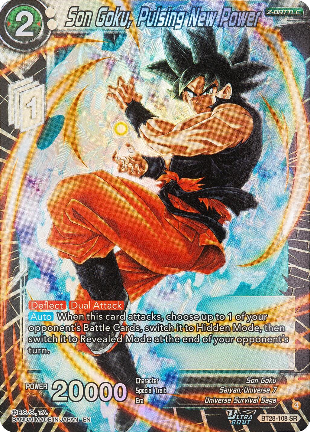 Son Goku, Pulsing New Power (BT28-108) [Prismatic Clash] | Black Swamp Games