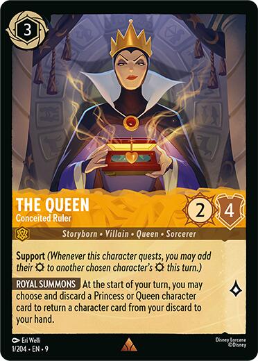 The Queen - Conceited Ruler (1/204) [Fabled] | Black Swamp Games
