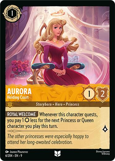 Aurora - Holding Court (6/204) [Fabled] | Black Swamp Games