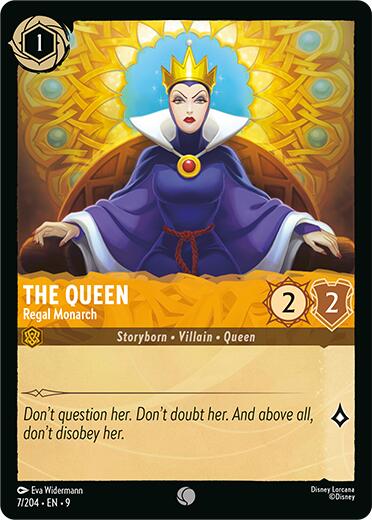 The Queen - Regal Monarch (7/204) [Fabled] | Black Swamp Games