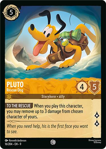 Pluto - Rescue Dog (16/204) [Fabled] | Black Swamp Games