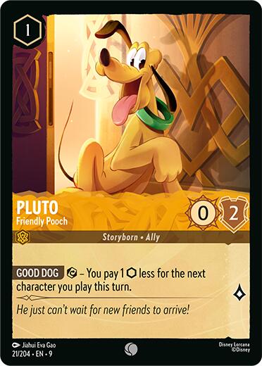 Pluto - Friendly Pooch (21/204) [Fabled] | Black Swamp Games