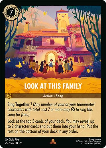 Look at This Family (25/204) [Fabled] | Black Swamp Games
