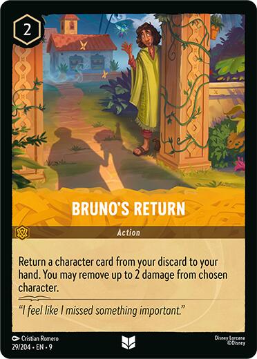 Bruno's Return (29/204) [Fabled] | Black Swamp Games