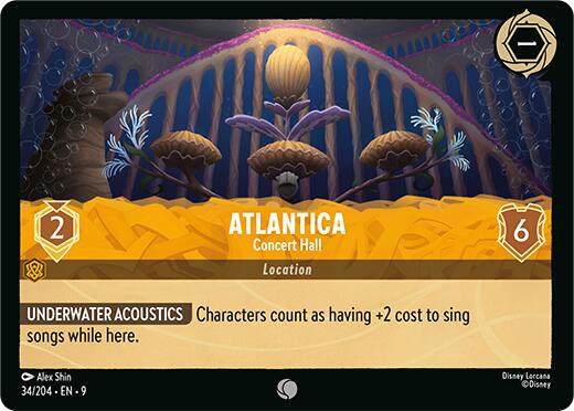 Atlantica - Concert Hall (34/204) [Fabled] | Black Swamp Games