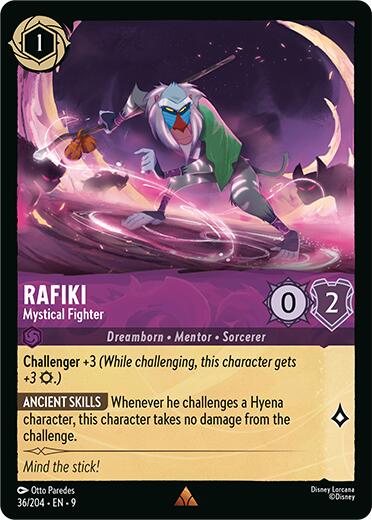 Rafiki - Mystical Fighter (36/204) [Fabled] | Black Swamp Games
