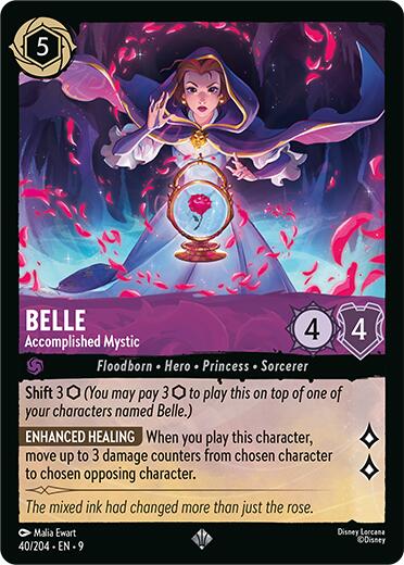 Belle - Accomplished Mystic (40/204) [Fabled] | Black Swamp Games