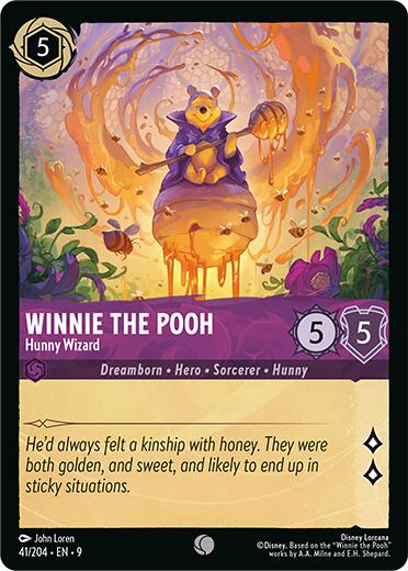 Winnie the Pooh - Hunny Wizard (41/204) [Fabled] | Black Swamp Games