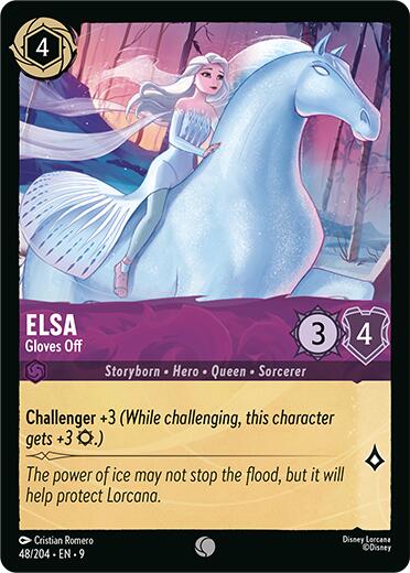 Elsa - Gloves Off (48/204) [Fabled] | Black Swamp Games