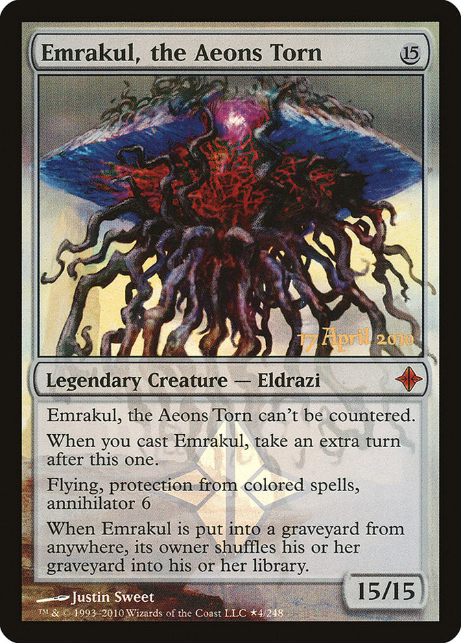 Emrakul, the Aeons Torn [Rise of the Eldrazi Prerelease Promos] | Black Swamp Games