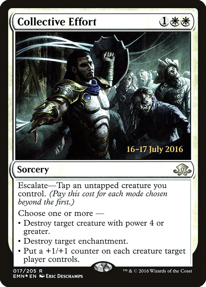Collective Effort [Eldritch Moon Prerelease Promos] | Black Swamp Games
