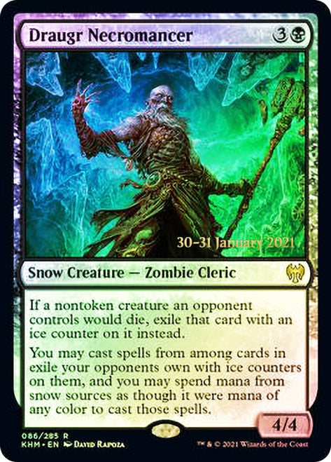 Draugr Necromancer [Kaldheim Prerelease Promos] | Black Swamp Games