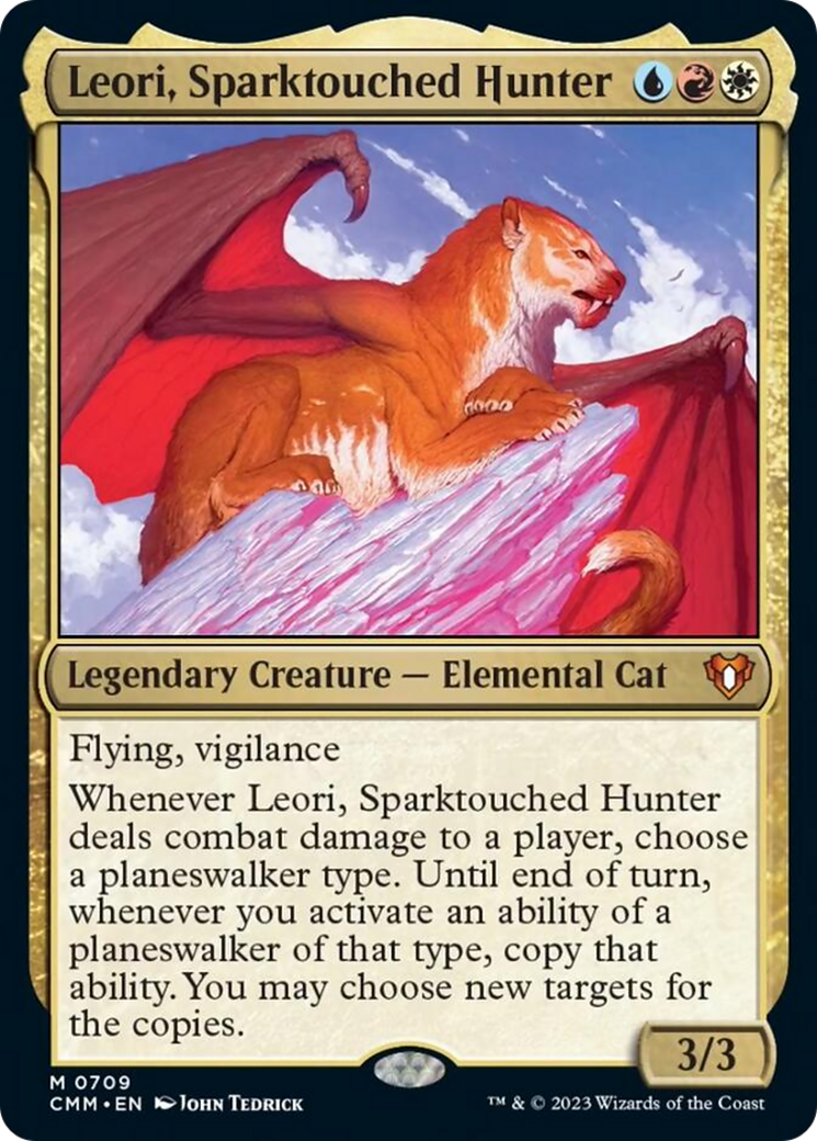 Leori, Sparktouched Hunter [Commander Masters] | Black Swamp Games