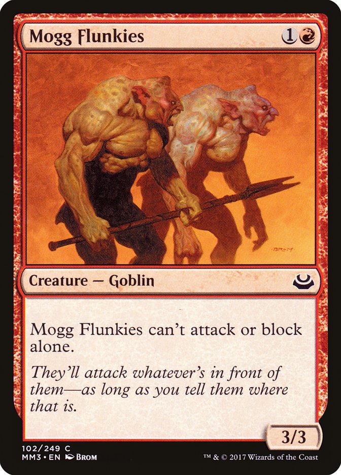 Mogg Flunkies [Modern Masters 2017] | Black Swamp Games