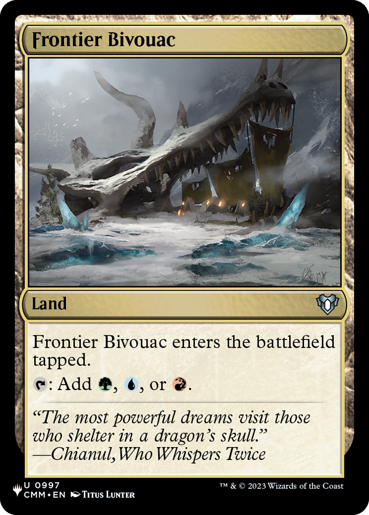Frontier Bivouac (CMM) [The List] | Black Swamp Games