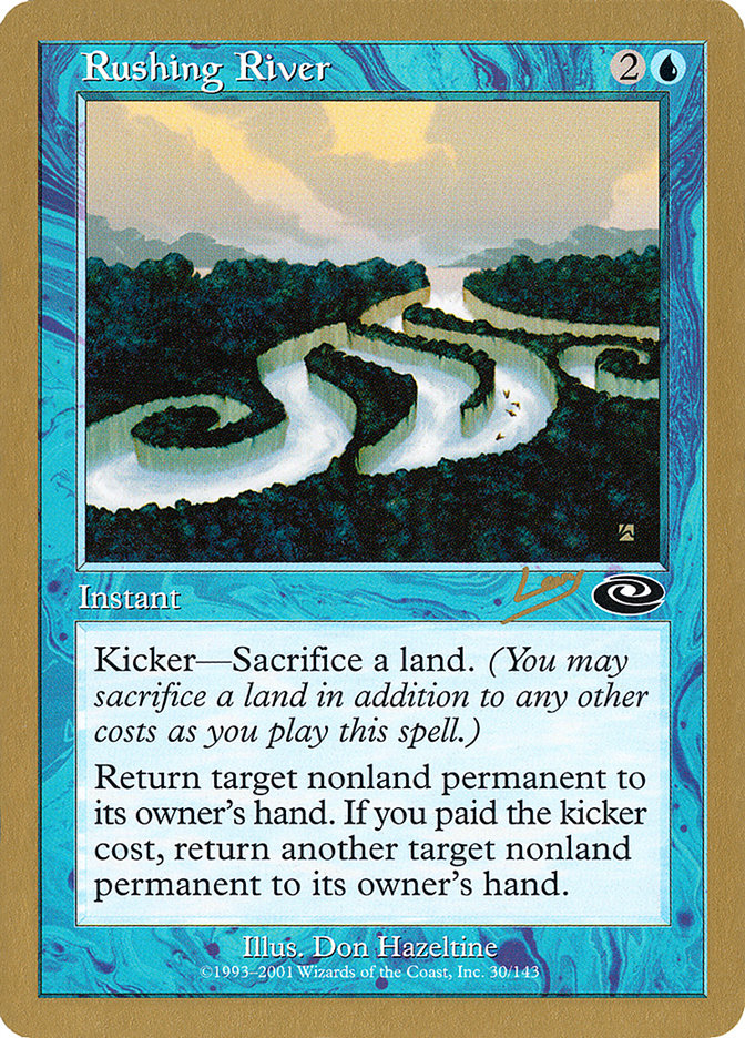 Rushing River (Raphael Levy) [World Championship Decks 2002] | Black Swamp Games